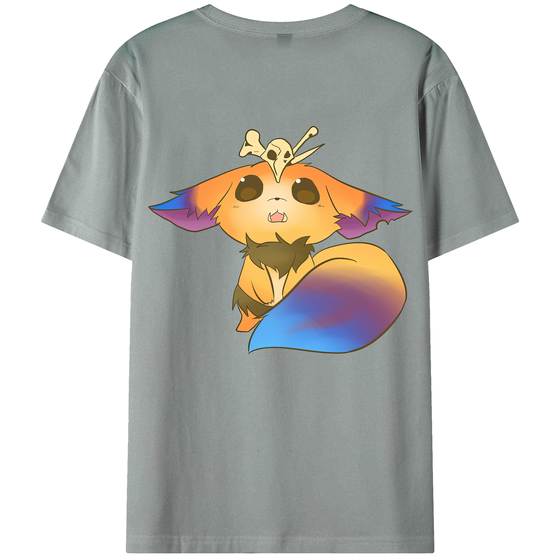 （画像用） リーグ・オブ・レジェンド League of Legends LOL 綿100％ メンズ半袖Tシャツ（バックプリント） 通気性